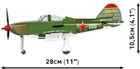 Klocki konstrukcyjne Cobi Historical Collection WWII Bell P-39Q Airacobra 380 elementów (5902251057473) - obraz 5