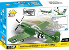 Klocki konstrukcyjne Cobi Historical Collection WWII North American P-51 Mustang 152 elementy (5902251058609) - obraz 9