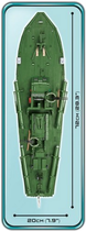 Конструктор Cobi Historical Collection WWII Patrol Torpedo Boat 3726 елементів (5902251048259) - зображення 5