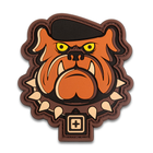 Нашивка 5.11 Tactical Bulldog Patch Brown