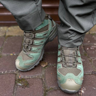 Мужские демисезонные Ботинки Alpin-Pro с ортопедической стелькой / Кожаные Берцы олива размер 40 - изображение 2