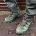 Мужские демисезонные Ботинки Alpin-Pro с ортопедической стелькой / Кожаные Берцы олива размер 40 - изображение 3