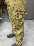 Військова форма (убакс + штани), котон (бавовна), Мультикам, розмір XL, форма ЗСУ, тактичний одяг - зображення 7