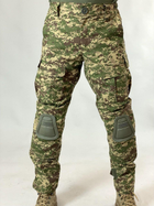 Військові штани Tactic Хижак Ріп-стоп, (тактичні штани з наколінниками) піксель 48 - зображення 1