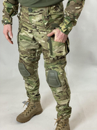 Військові штурмові брюки Tactic Ріп-стоп, (тактичні штани з наколінниками) мультикам 48 - изображение 4