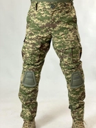 Військові штани Tactic Хижак Ріп-стоп, (тактичні штани з наколінниками) піксель 46 - зображення 1