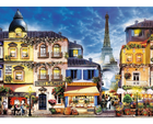 Пазл Trefl Французька вулиця дерев'яна 1000 елементів (5900511201420) - зображення 2