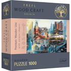 Пазл Trefl Нью-Йорк дерев'яний колаж 1000 елементів (5900511201475) - зображення 1