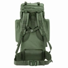 Рюкзак польовий з рамою 75L Olive - зображення 3