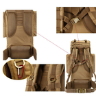 Рюкзак польовий з рамою Vik-Tailor 75L Coyote - изображение 6