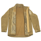 Куртка Vik-Tailor SoftShell з липучками для шевронів Coyote, 44 - зображення 7