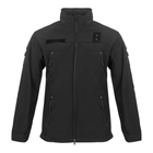 Куртка Vik-Tailor SoftShell з липучками для шевронів Black, 54 - зображення 3