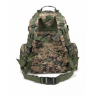 Рюкзак тактичний Tactical Backpack B08 Штурмовий похідний військовий з підсумками 55 л Піксель - зображення 4