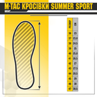 Тактические кроссовки M-Tac Summer Sport 37 Black - изображение 6