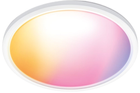 Lampa sufitowa LED WIZ SuperSlim smart ceiling lamp RGB 22 W 42.3 cm biała (8720169072619) - obraz 1