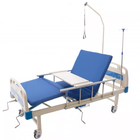 Механічне медичне функціональне ліжко з туалетом MED1-C15 (стандартне) - зображення 1