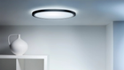 Lampa sufitowa LED WIZ SuperSlim smart ceiling lamp RGB 32 W 54.5 cm czarna (8720169072671) - obraz 5