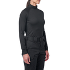 Термореглан женский 5.11 Tactical Women's Mock Neck Long Sleeve Top XS Black - изображение 4