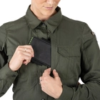 Рубашка тактическая женская 5.11 Tactical Women’s Stryke™ Long Sleeve Shirt L TDU Green - изображение 6
