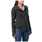 Куртка жіноча 5.11 Tactical Women's Crystal Hybrid Full Zip Jacket M Black - зображення 4