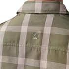 Рубашка тактическая 5.11 Tactical Nate Short Sleeve Shirt 2XL Sage Green Plaid - изображение 7