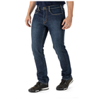 Штани тактичні джинсові 5.11 Tactical Defender-Flex Slim Jeans W30/L34 Stone Wash Indigo - зображення 3