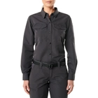 Сорочка тактична жіноча 5.11 Women's Fast-Tac™ Long Sleeve Shirt L Charcoal - зображення 1