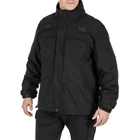 Куртка тактическая демисезонная 5.11 Tactical 3-in-1 Parka 2.0 Tall M/Tall Black - изображение 1