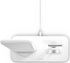 Бездротовий зарядний пристрій Zens Stand + Dock Aluminium Wireless Charger 10W White (ZEDC06W/00) - зображення 3