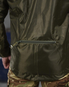 Тактична чоловіча куртка дощовик M олива (16305) - зображення 4