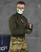 Тактическая боевая рубашка убакс с демфером 5.11 Tactical M олива (86421) - изображение 6