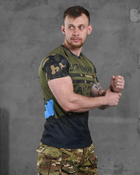 Армійська чоловіча футболка Ukrainian Army потовідвідна M олива+мультикам (86521) - зображення 3