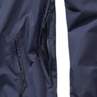 Тактическая куртка анорак Brandit Summer Windbreaker, водонепроницаемая летняя ветровка, синий 4XL - изображение 7
