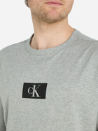 Футболка бавовняна чоловіча Calvin Klein Underwear 000NM2399E-P7A S Сіра (8720107555051) - зображення 3