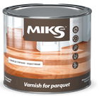 Лак для паркету уретановий Miks Color глянцевий 0,8 кг
