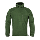 Кофта флисовая Helikon-Tex Alpha Hoodie Jacket Grid Fleece Olive M - изображение 3
