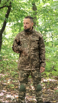 Куртка Vik-Tailor SoftShell з липучками для шевронів ММ-14 піксель ЗСУ 48 - зображення 9