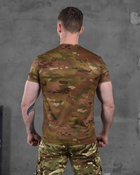 Тактическая мужская потоотводящая футболка с Гербом Украины 3XL мультикам (86496) - изображение 5