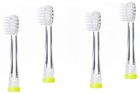 Насадка для електричної зубної щітки Brush-Baby KidzSonic 3-6 років (4шт) - зображення 1