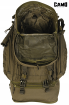 Рюкзак тактический CAMO OVERLOAD Olive 60л - изображение 2