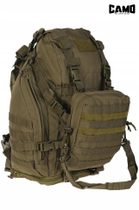 Рюкзак тактический CAMO OVERLOAD Olive 60л - изображение 5