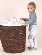 Spodnie niemowlęce Nicol 205017 56 cm Jasnoszare (5905601015024) - obraz 3
