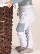 Spodnie niemowlęce Nicol 205017 68 cm Jasnoszare (5905601015048) - obraz 2