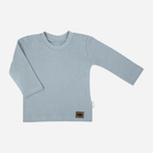 Niemowlęca koszulka z długim rękawem dla chłopca Nicol 205140 74 cm Szara (5905601016052) - obraz 1