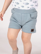Дитячі шорти для новонароджених для хлопчика Nicol 205187 68 см Сірі (5905601016243) - зображення 1