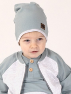 Дитяча демісезонна шапка для хлопчика Nicol 205268 104-110 см Сіра (5905601016434) - зображення 3
