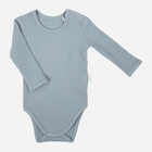 Дитяче боді для новонароджених для хлопчика Nicol 205101 68 см Сіре (5905601015895) - зображення 1