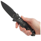 Нож TB Outdoor CAC S200 Army Knife PA6 (длина 230 мм, лезвие 85 мм), черный - изображение 6