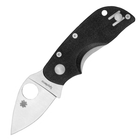 Ніж складаний Spyderco Chicago (довжина: 128 мм, лезо: 51 мм), чорний