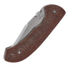 Нож складной Boker Plus Pocket Bowie (длина 158 мм, лезвие 68 мм), коричневый - изображение 3